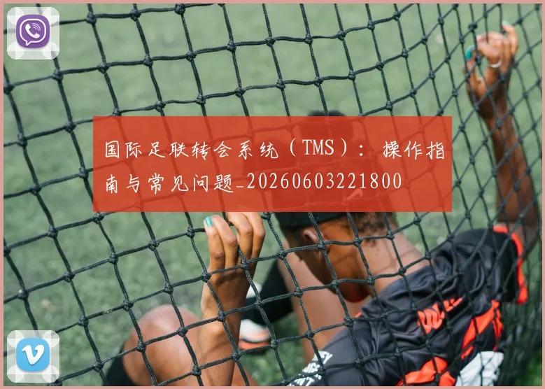 国际足联转会系统（TMS）：操作指南与常见问题_20260603221800